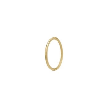 Nordahl's PIERCE52 creol i 14 kt guld (1stk)-1 x 12 mm
